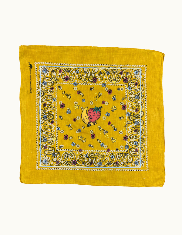 Vintage Bandana-Yellow