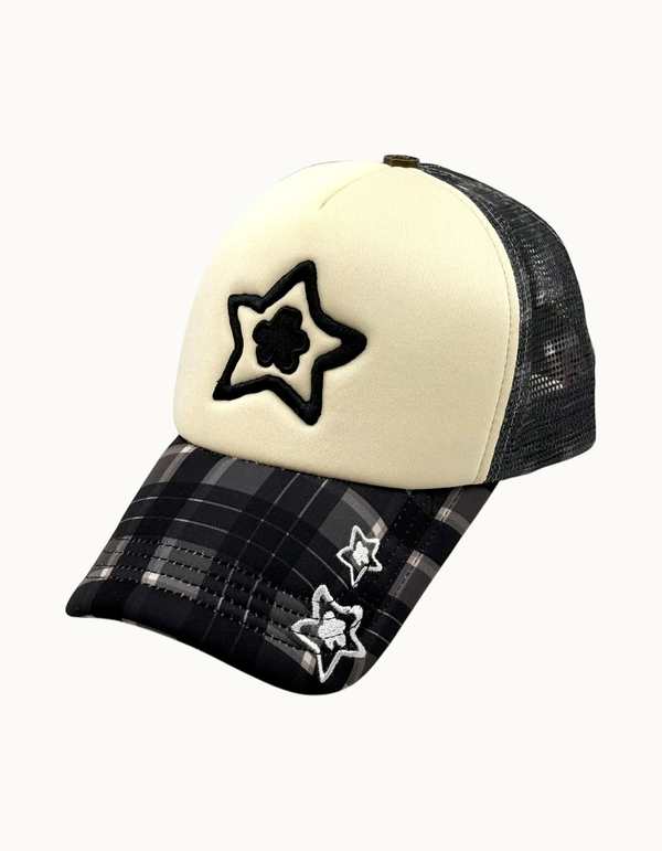 Foam Trucker Hat-Black