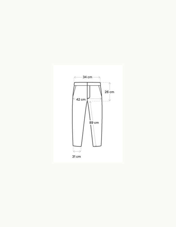 Gray Flared Trousers