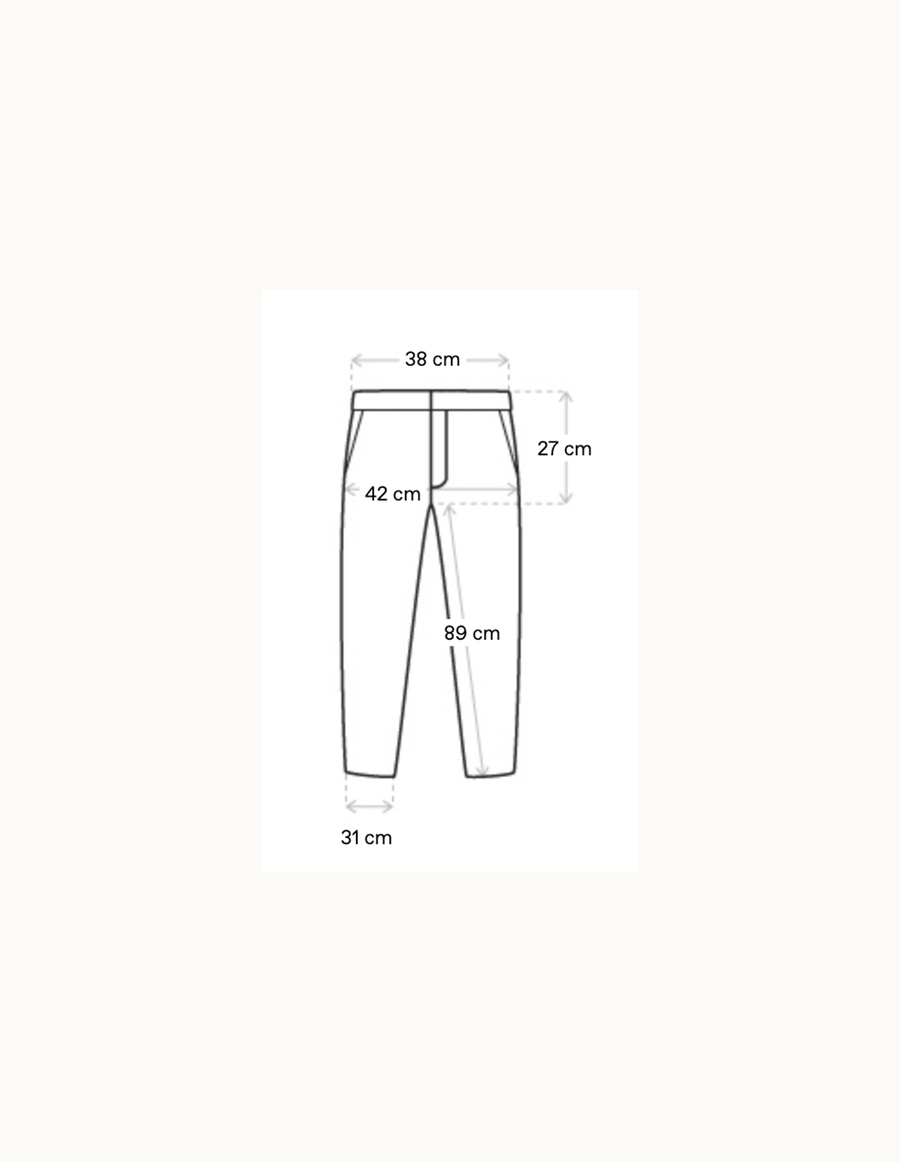 Gray Flared Trousers