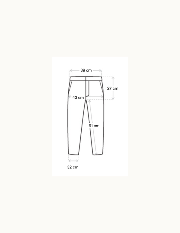 Gray Flared Trousers