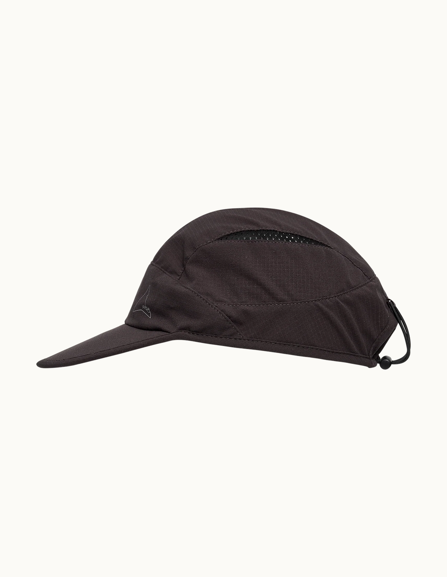 Bri Open Weave Cap-Brown