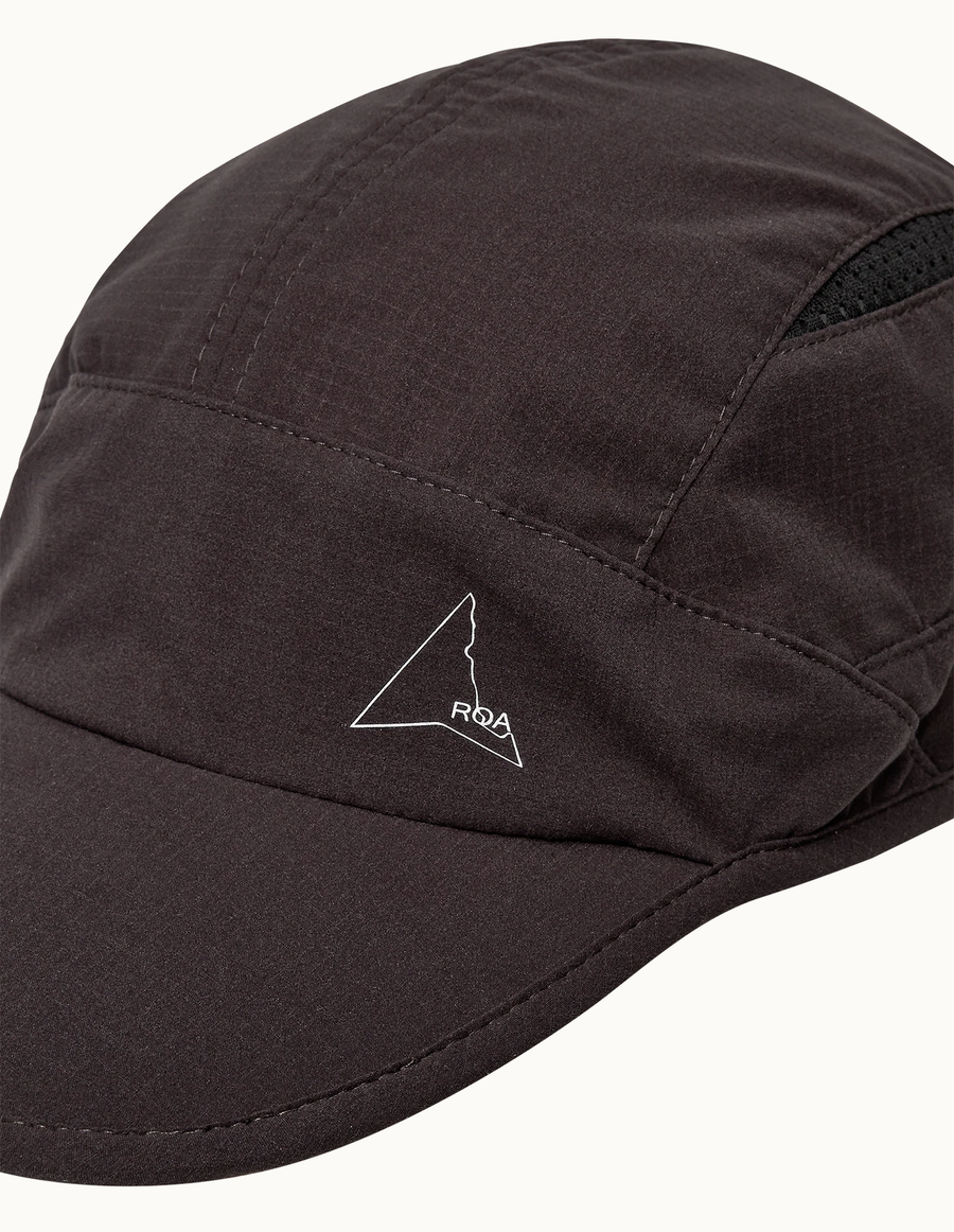 Bri Open Weave Cap-Brown