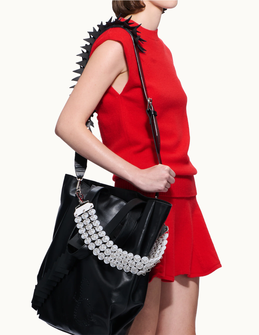 Leather Star Patch Bag Strap