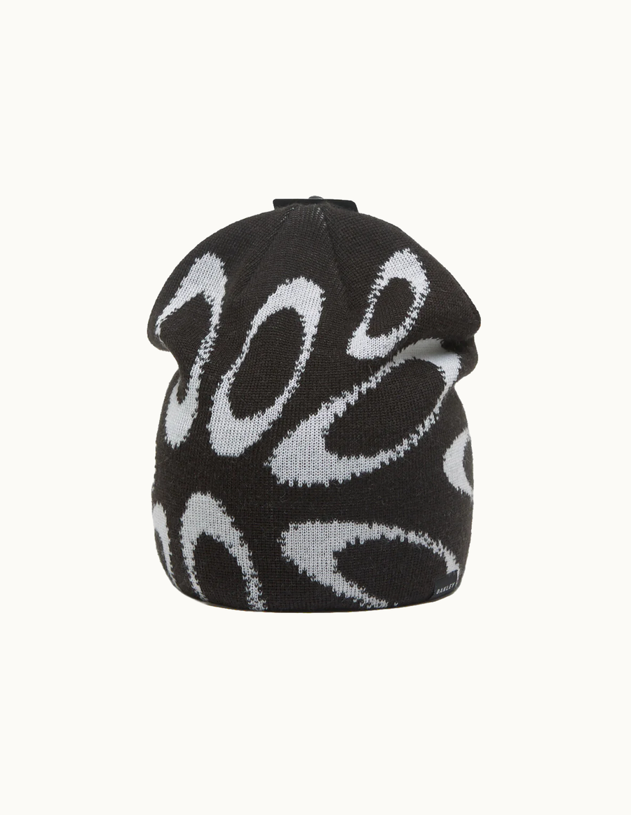Ellipse Graphic Beanie in Black & White