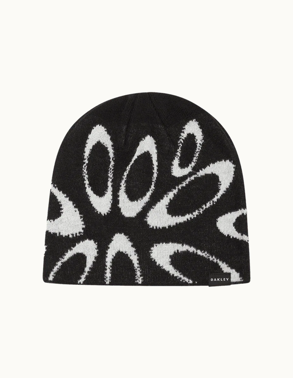 Ellipse Graphic Beanie in Black & White