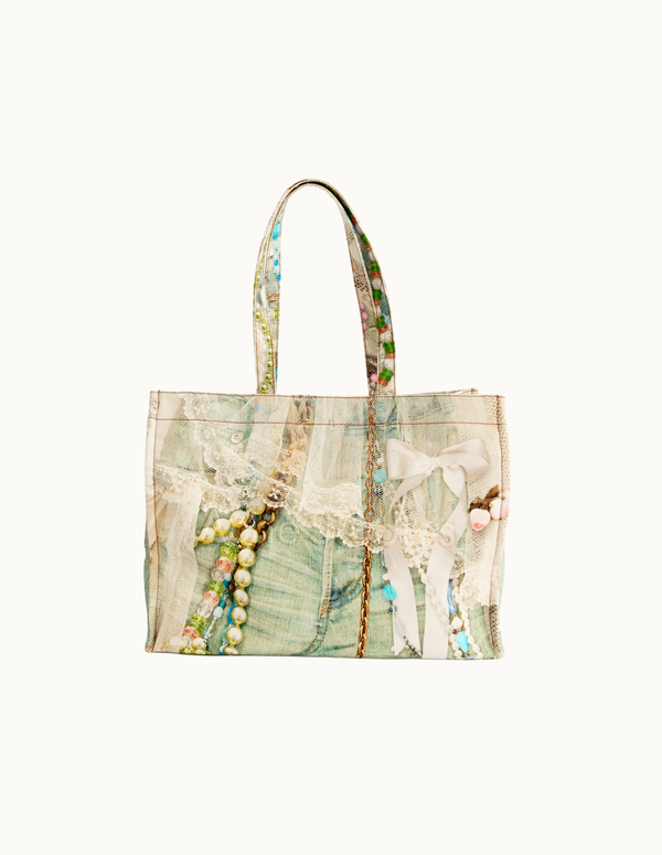 Logo Shoulder Tote Bag