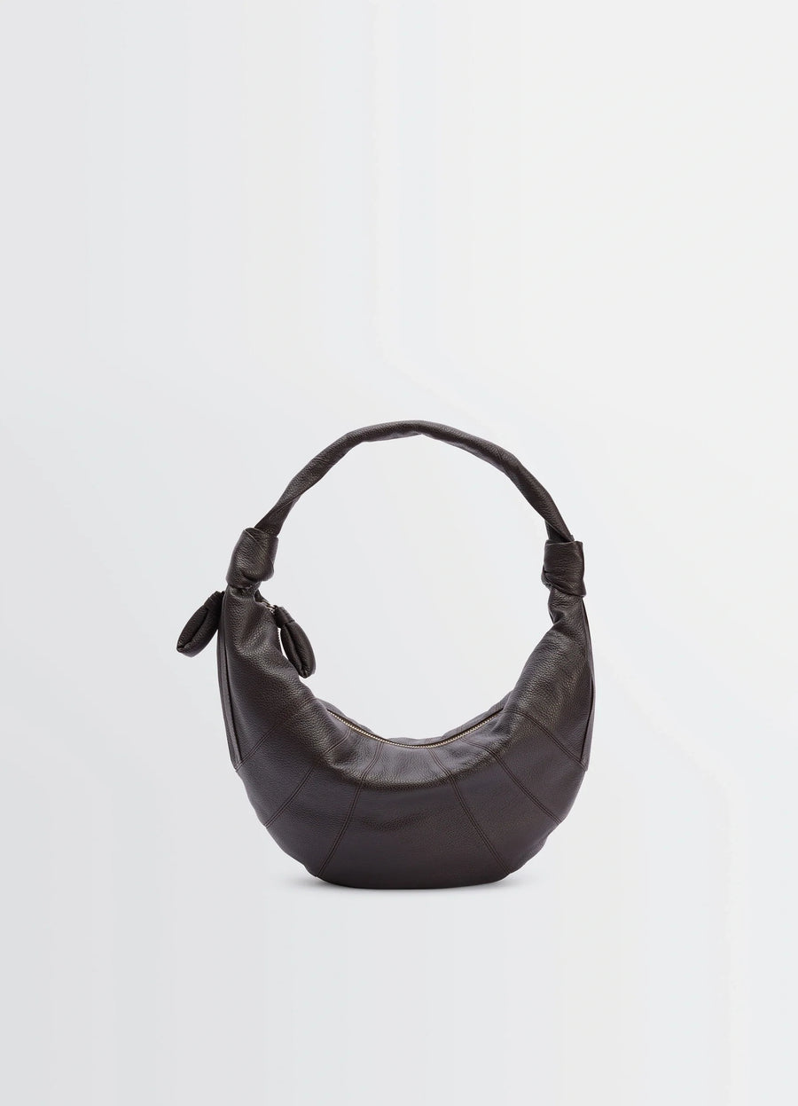 Fortune Croissant Bag-Soft Grained Leather
