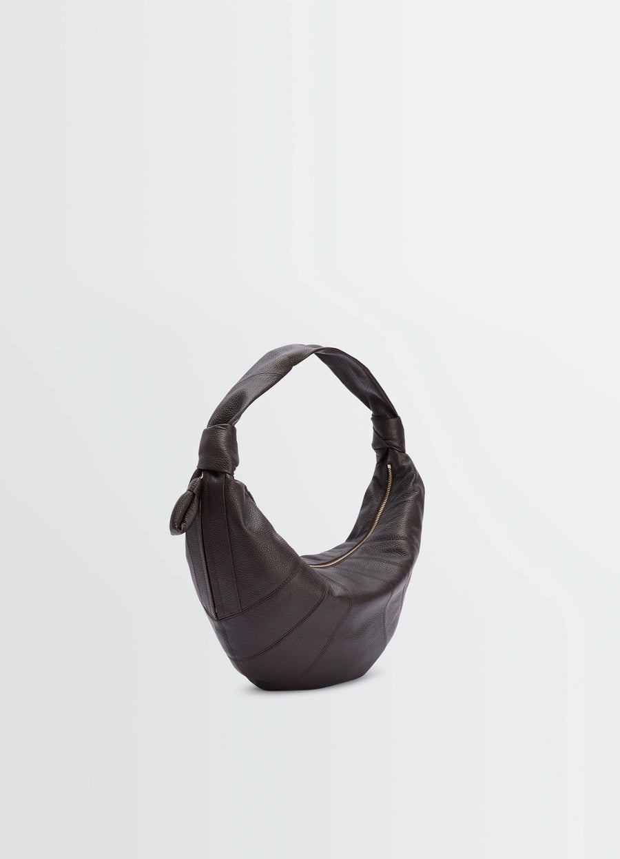 Fortune Croissant Bag-Soft Grained Leather