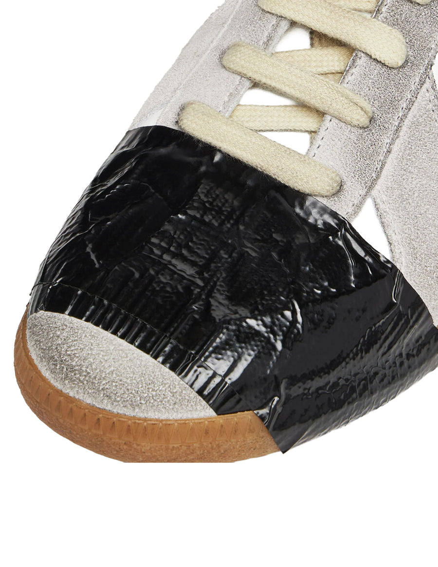 Taped Replica Low Top — Off-White/Black