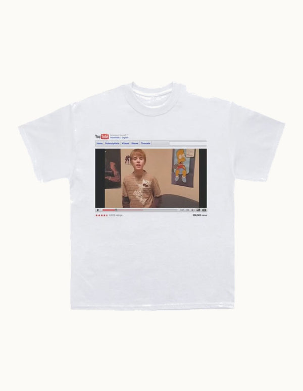 Bieber YouTube Tee