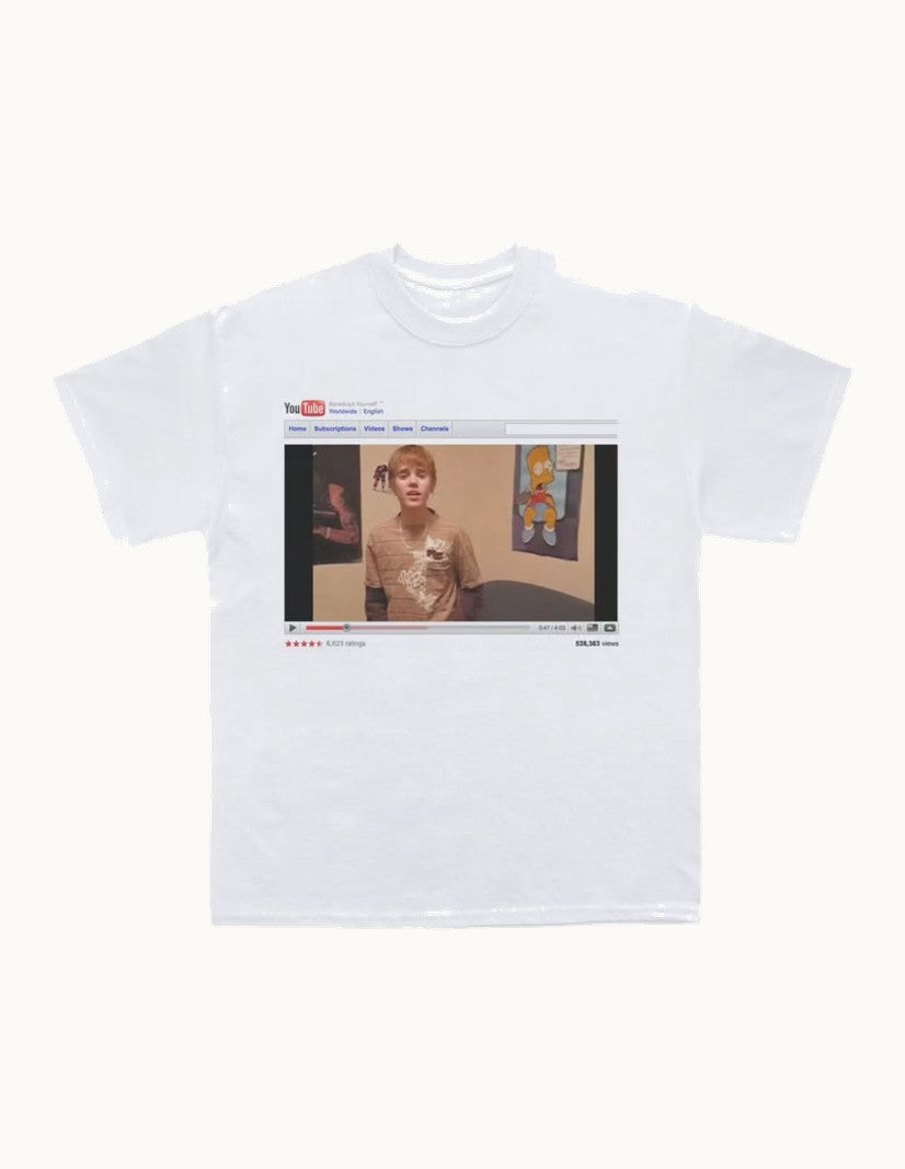 Bieber YouTube Tee