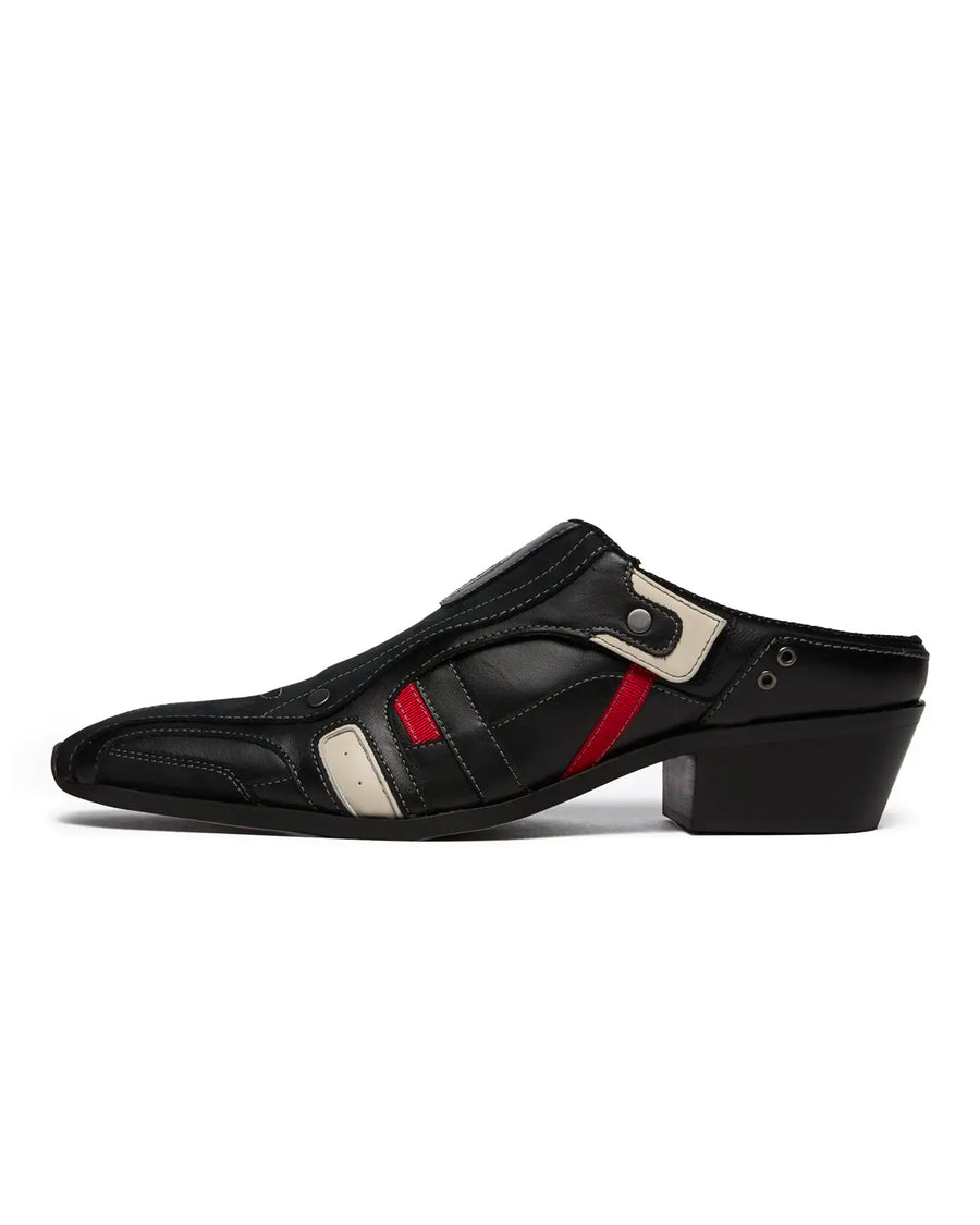 Sporty Snout Mule — Black
