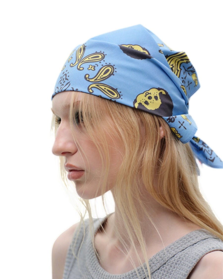 Monchhichi M Bandana — Blue