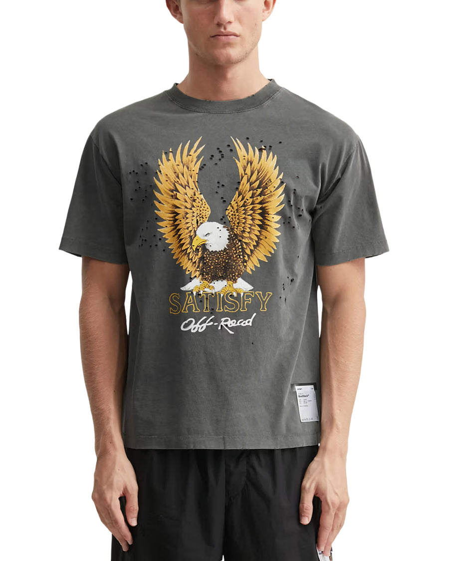 MothTech™ T-Shirt — Faded Black
