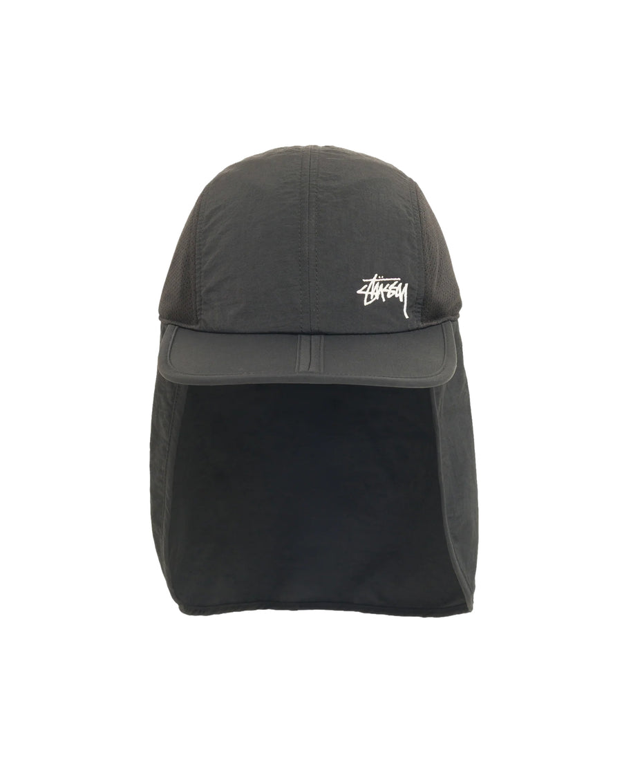 Foldable Shade Hat — Black