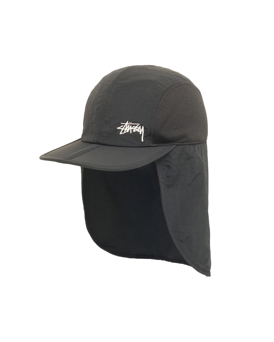 Foldable Shade Hat — Black