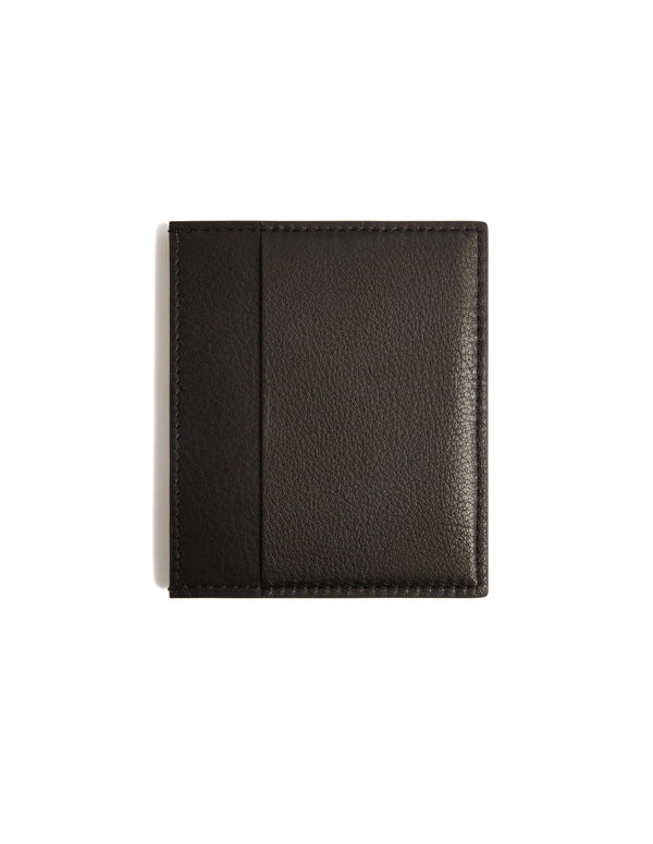 Square Card Holder — Black