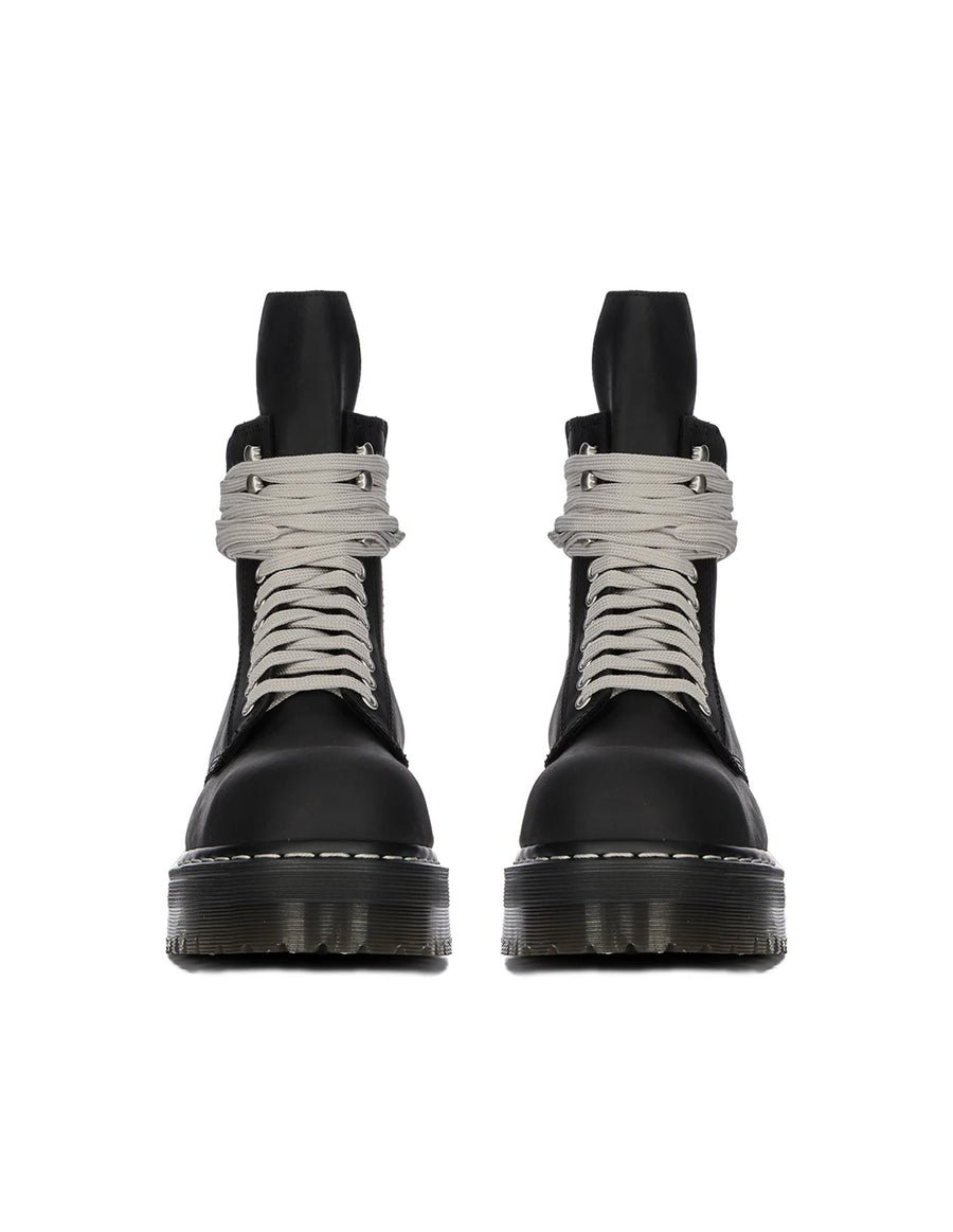 Quad Sole Steel Toe Boot — Black