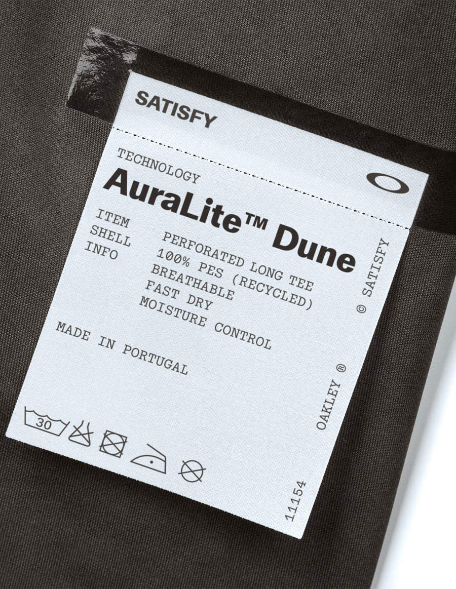 AuraLite™ Dune Perforated Long Tee