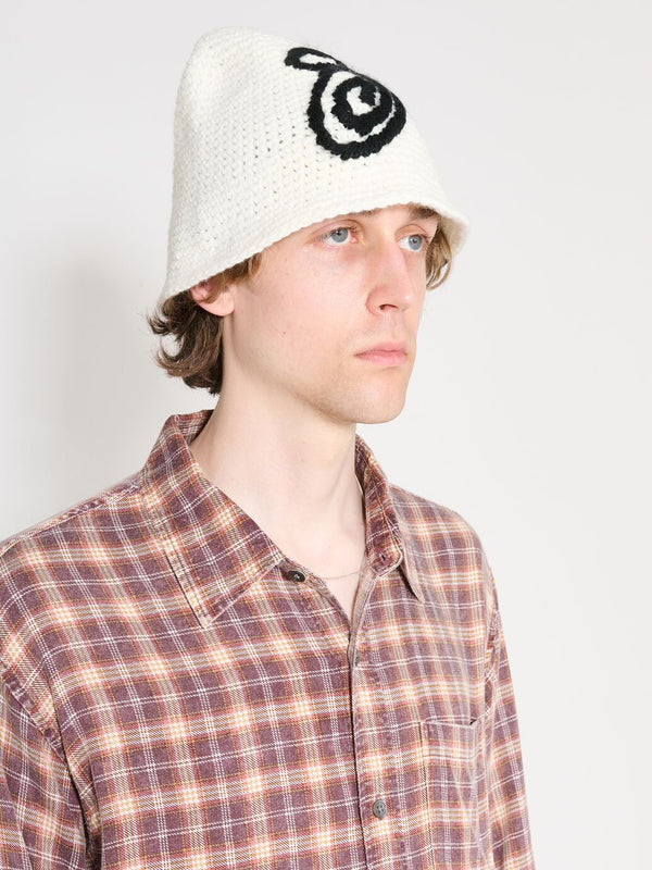 Bucket Hat Swirly S Knit